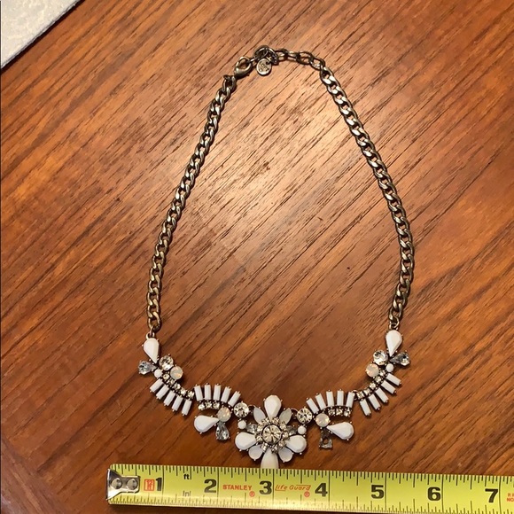 Loft Necklace Sparkly & White Stones - Picture 5 of 7